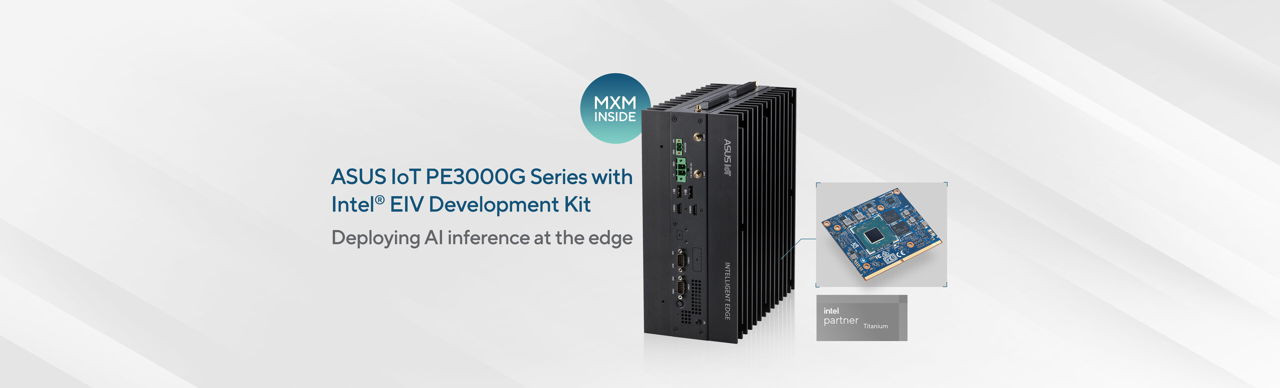 PE3000G Series with Intel® EIV Development Kit Main Banner